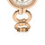 天梭（TISSOT）手表 弗拉明戈系列1853贝母石英表 瑞士时尚圆形女士钢带手表(T094.210.33.116.01)第5张高清大图