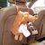 石家垫 车用卡通椅背挂式纸巾盒创意可爱小熊抽纸盒套 (熊猫)第2张高清大图